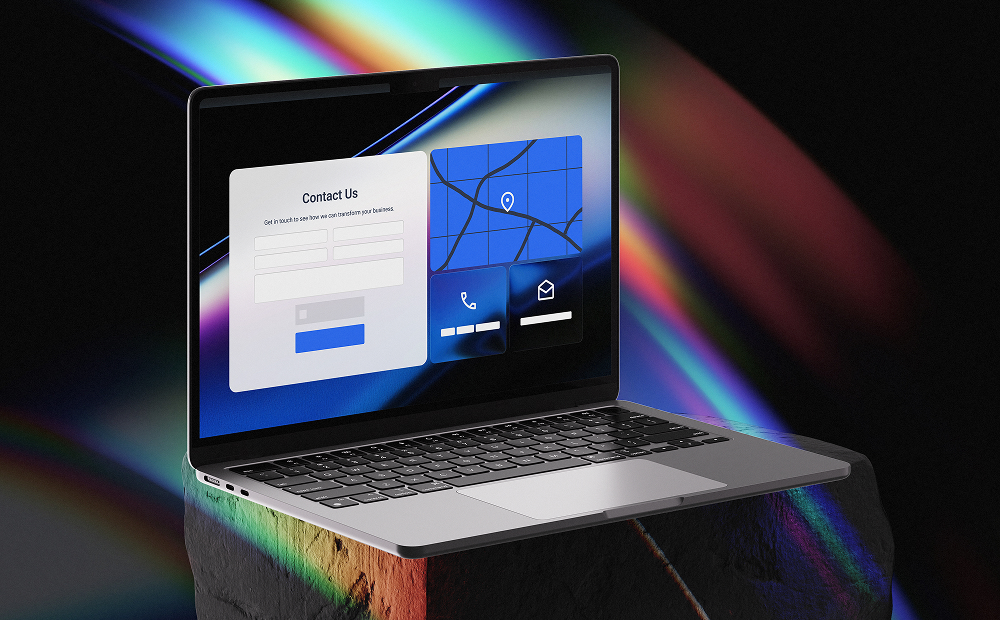 Website design example