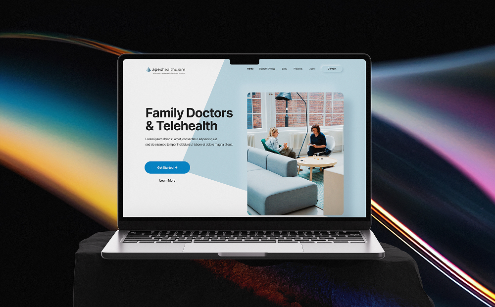 Website design example