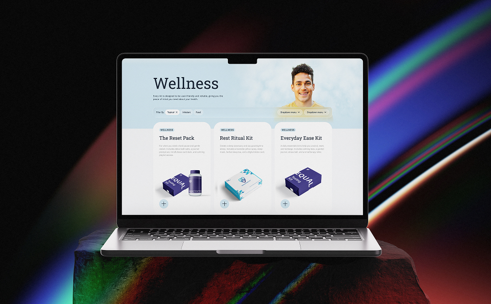Website design example